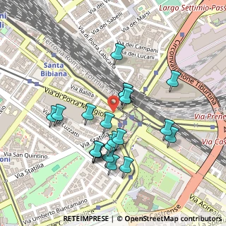 Mappa Piazza di Porta Maggiore, 00185 Roma RM, Italia (0.2295)