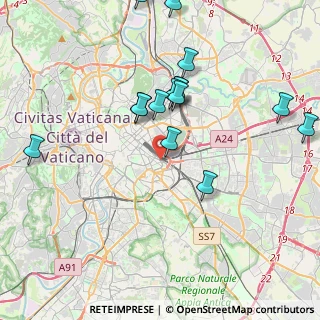 Mappa Piazza di Porta Maggiore, 00185 Roma RM, Italia (4.43333)