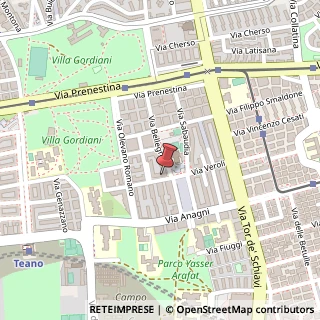 Mappa Via Castelforte, 45, 00171 Roma, Roma (Lazio)