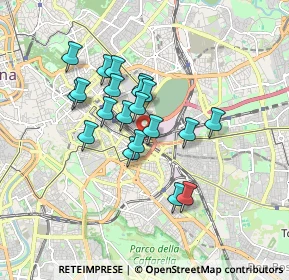 Mappa Labicano, 00185 Roma RM, Italia (1.4495)