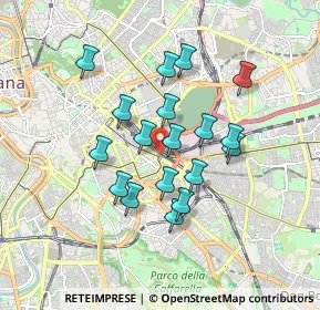 Mappa Porta Maggiore, 00185 Roma RM, Italia (1.54444)