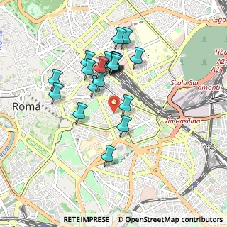 Mappa Piazza Dante, 00185 Roma RM, Italia (0.8555)
