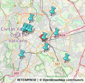 Mappa Via Luigi Luzzatti, 00185 Roma RM, Italia (3.65818)