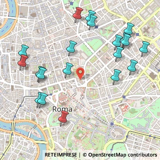 Mappa Via della Cordonata, 00187 Roma RM, Italia (0.683)