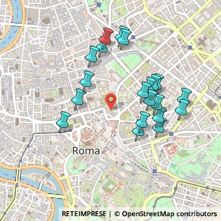 Mappa Via della Cordonata, 00187 Roma RM, Italia (0.494)