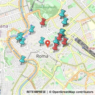 Mappa Via della Cordonata, 00187 Roma RM, Italia (0.9475)