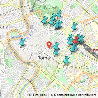 Mappa Via della Cordonata, 00187 Roma RM, Italia (1.046)