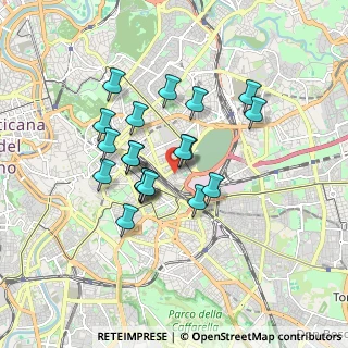 Mappa Largo Degli Osci, 00185 Roma RM, Italia (1.5065)