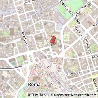 Mappa Via Quattro Novembre, 144, 00187 Roma, Roma (Lazio)