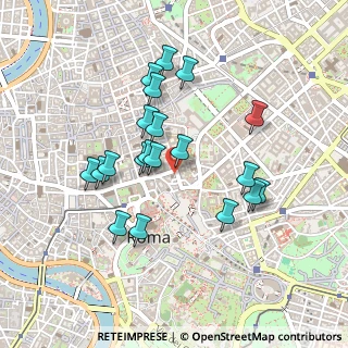 Mappa Via Quattro Novembre, 00187 Roma RM, Italia (0.437)