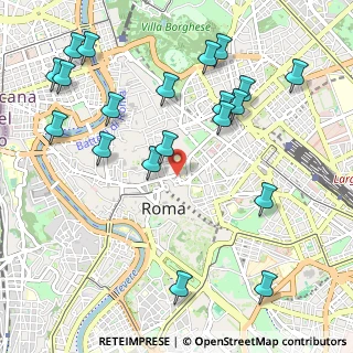 Mappa Via Quattro Novembre, 00187 Roma RM, Italia (1.308)