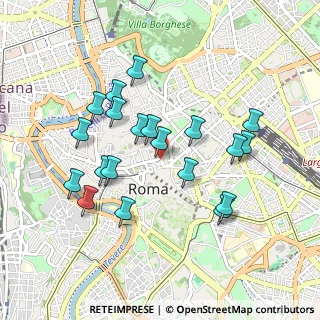 Mappa Via Quattro Novembre, 00187 Roma RM, Italia (0.93)