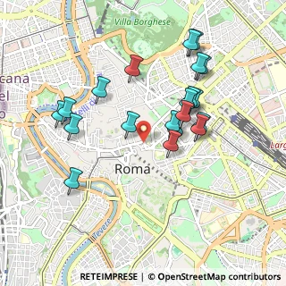 Mappa Via Quattro Novembre, 00187 Roma RM, Italia (0.9705)