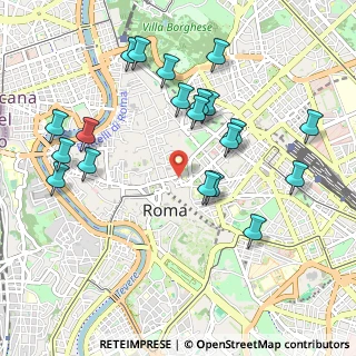 Mappa Via di S. Eufemia, 00187 Roma RM, Italia (1.125)