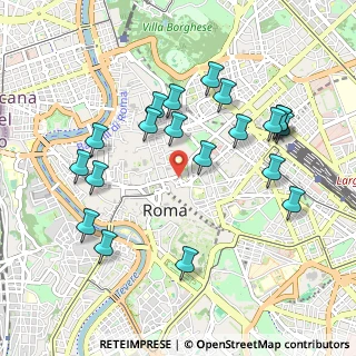 Mappa Via Quattro Novembre, 00187 Roma RM, Italia (1.071)