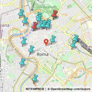 Mappa Via Quattro Novembre, 00187 Roma RM, Italia (1.164)