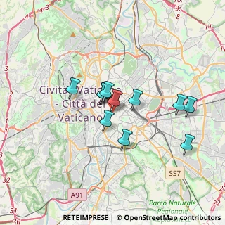 Mappa Via Quattro Novembre, 00187 Roma RM, Italia (2.87182)