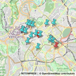 Mappa Via Quattro Novembre, 00187 Roma RM, Italia (1.55813)