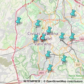 Mappa Monte Del Gallo- Cardinal Cassetta, 00165 Roma RM, Italia (4.46636)