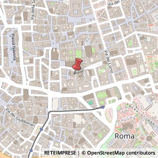 Mappa Via del Ges?, 71/A, 00186 Roma, Roma (Lazio)