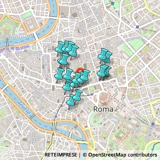 Mappa Via di Santo Stefano del Cacco, 00186 Roma RM, Italia (0.302)