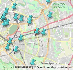 Mappa Viale della Serenissima, 00177 Roma RM, Italia (2.959)