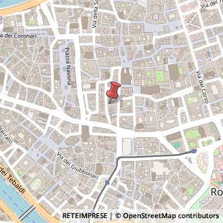 Mappa Via de' Nari, 00186 Roma RM, Italia, 00186 Roma, Roma (Lazio)