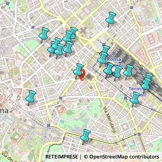 Mappa Via Paolina, 00184 Roma RM, Italia (0.5795)
