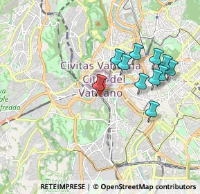 Mappa Clivo di Monte del Gallo, 00165 Roma RM, Italia (1.88273)
