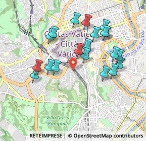 Mappa Clivo di Monte del Gallo, 00165 Roma RM, Italia (0.9705)