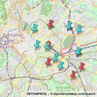 Mappa Via Alfredo Cappellini, 00185 Roma RM, Italia (2.24667)