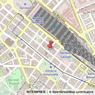 Mappa Via Alfredo Cappellini,  7, 00185 Roma, Roma (Lazio)