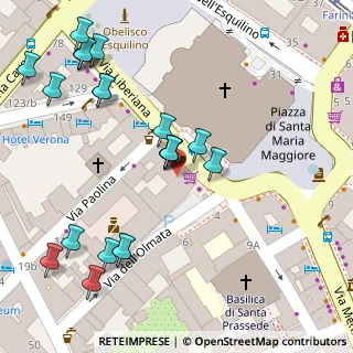 Mappa Via Liberiana, 00185 Roma RM, Italia (0.06957)