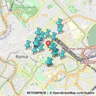 Mappa Via Liberiana, 00185 Roma RM, Italia (0.6335)