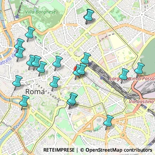 Mappa Via Liberiana, 00185 Roma RM, Italia (1.2545)