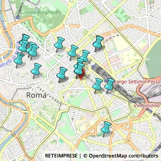 Mappa Via Goito, 00185 Roma RM, Italia (1.0275)