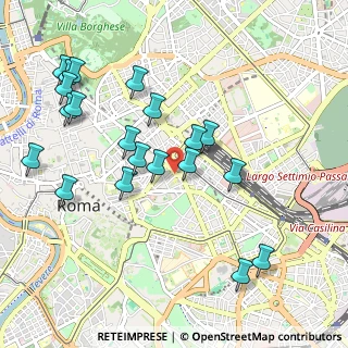 Mappa Via Goito, 00185 Roma RM, Italia (1.147)