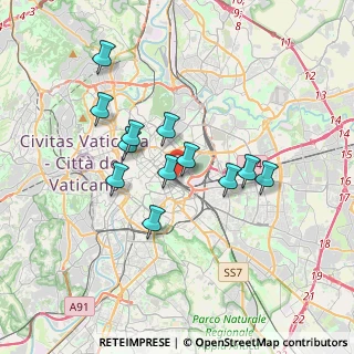 Mappa Via Tiburtina Antica, 00185 Roma RM, Italia (3.14917)