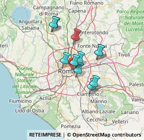 Mappa Via Tiburtina Antica, 00185 Roma RM, Italia (10.26909)