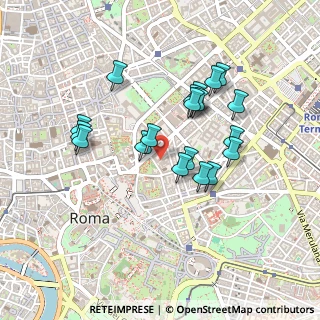 Mappa Via Mazzarino, 00184 Roma RM, Italia (0.4215)