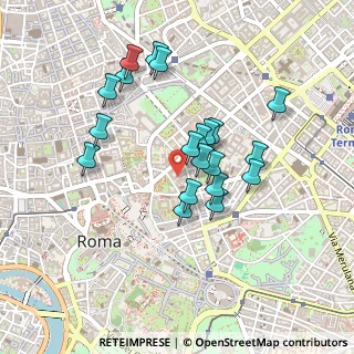 Mappa Via Mazzarino, 00184 Roma RM, Italia (0.4165)