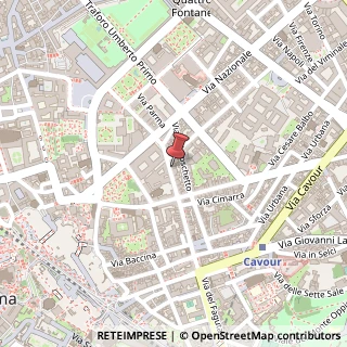 Mappa Via dei Serpenti, 91, 00184 Roma, Roma (Lazio)