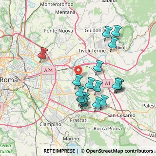 Mappa Via della Riserva Nuova, 00132 Roma RM, Italia (7.73)