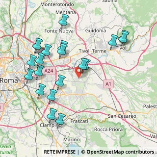 Mappa Via della Riserva Nuova, 00132 Roma RM, Italia (9.4005)