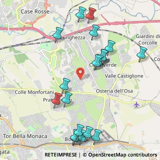 Mappa Via della Riserva Nuova, 00132 Roma RM, Italia (2.526)