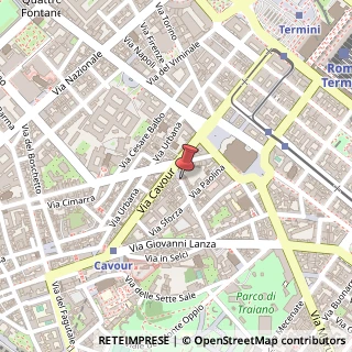 Mappa Via dei Quattro Cantoni, 5, 00184 Roma, Roma (Lazio)