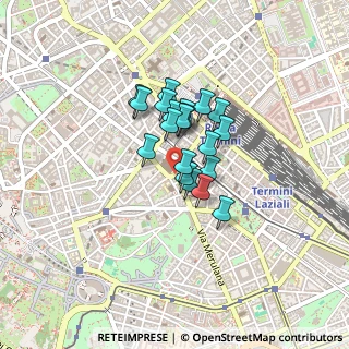 Mappa Piazza di S. Maria Maggiore, 00185 Roma RM, Italia (0.284)