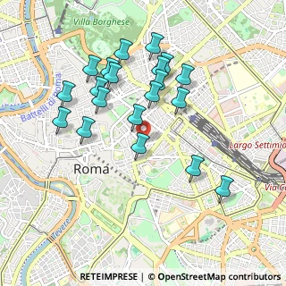 Mappa Milano, 00184 Roma RM, Italia (0.979)