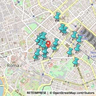 Mappa Milano, 00184 Roma RM, Italia (0.391)