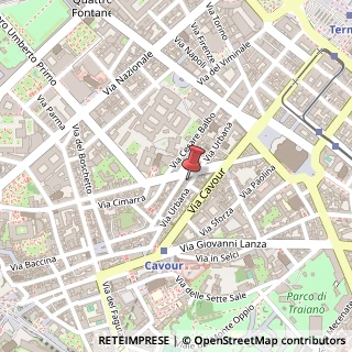 Mappa Via Urbana, 132, 00184 Roma, Roma (Lazio)